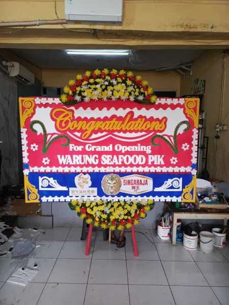 Papan Bunga Ucapan Selamat Ulujami